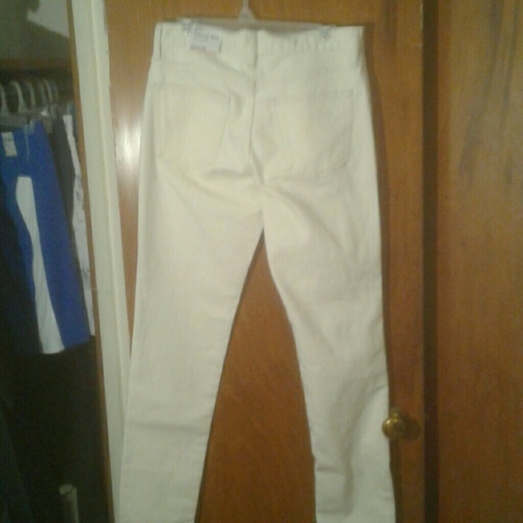 Cream Relaxed Slim Jeans - Picture 3 of 8